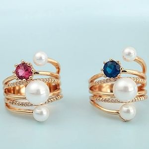 Ring size 7 red stone